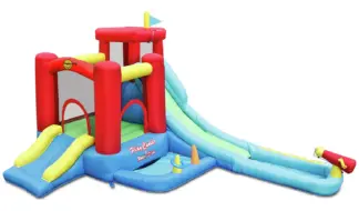 Water Slide with Play Center