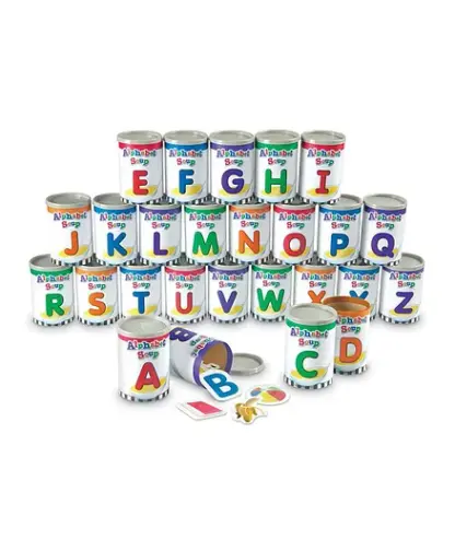 Alphabet Soup Sort & Learn Set/Letter Recognition Educational Toy