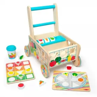 Shape Sorting Grocery Cart