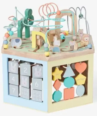 7 Large Wooden Activity Centre in 1